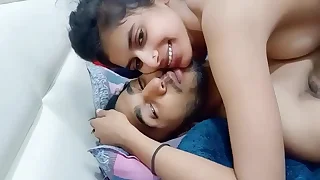 Hard fucked indian stepsister's tight pussy and cum on their way Boobs